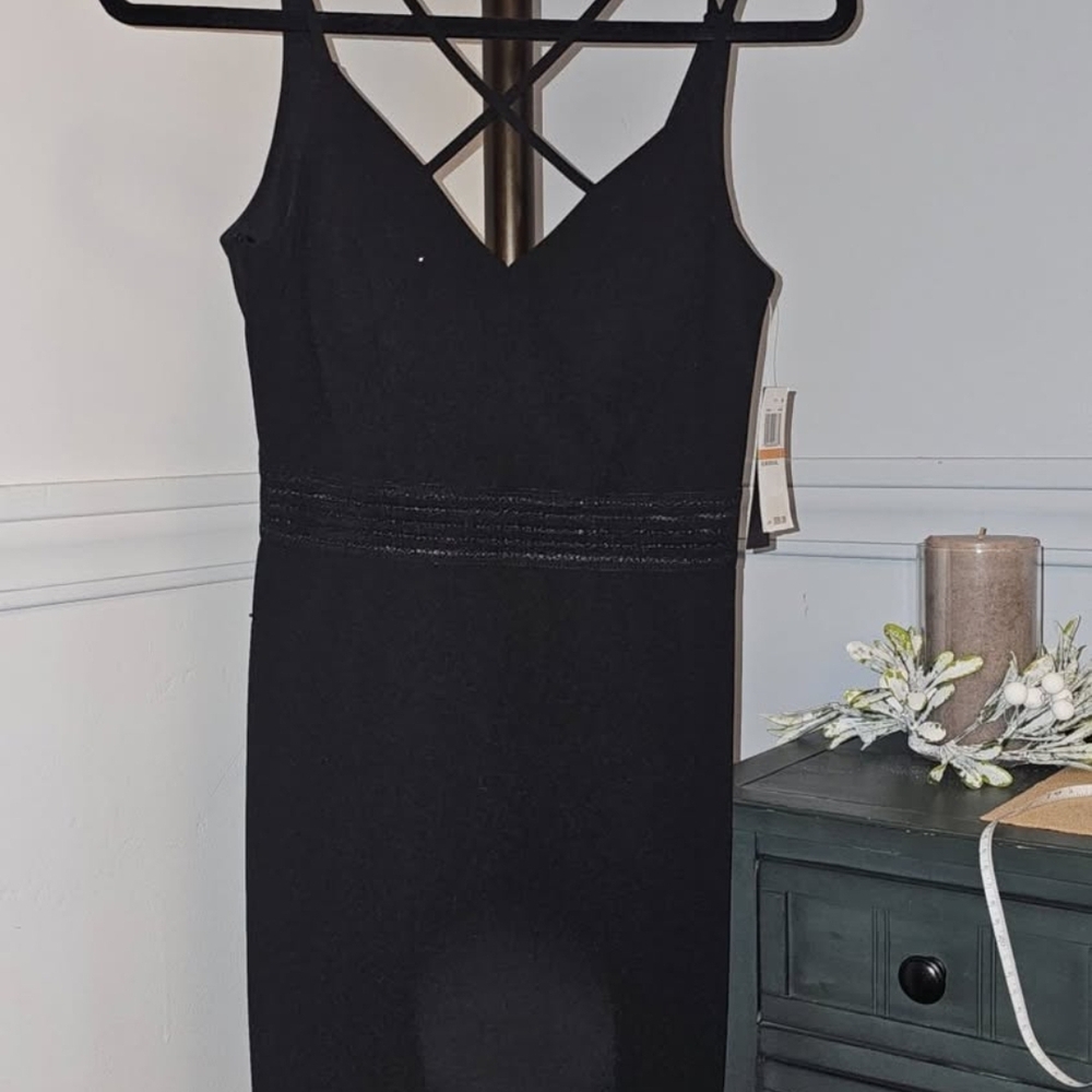 Elegant Black Women's Dress